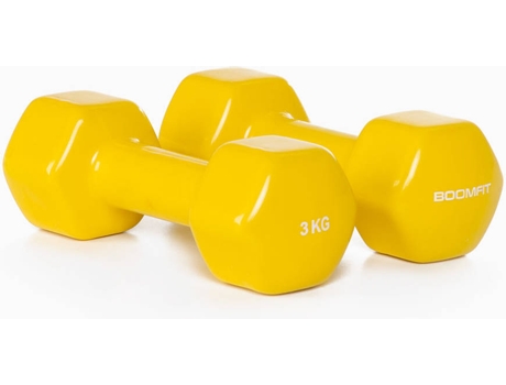Mancuernas BOOMFIT Vinilo (3kg)
