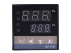 Controlador De Temperatura Rex C10fk02-v*an Con Salida Ssr Pid 0-400℃ Ca220v