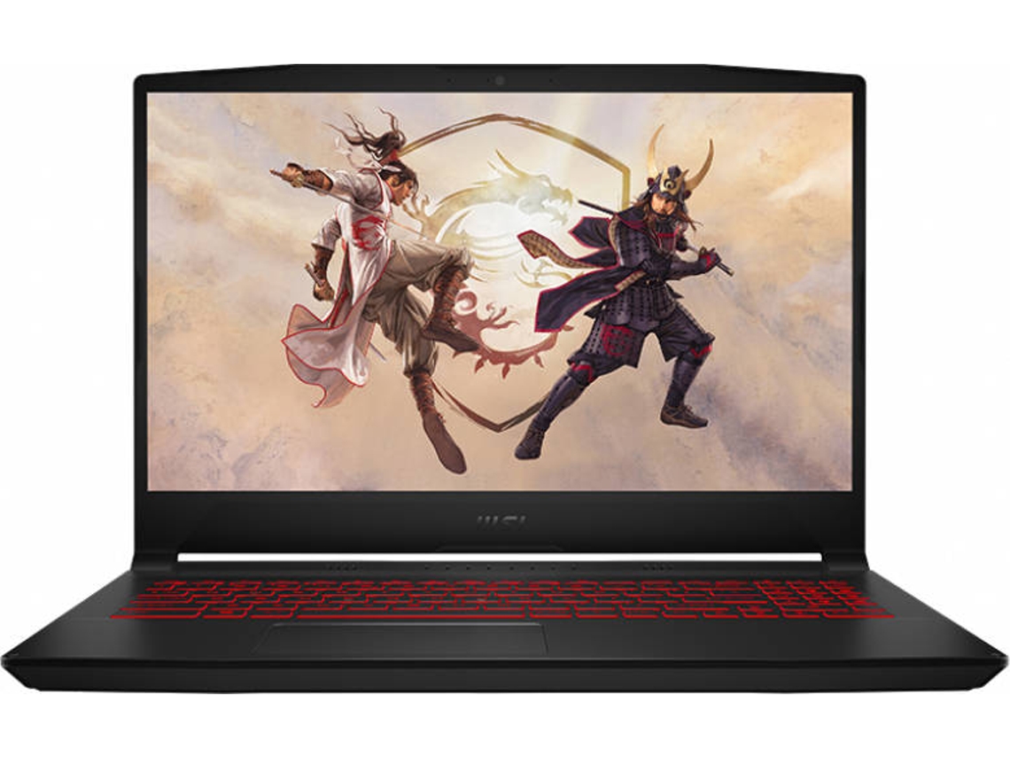 Portátil MSI Katana GF66 11UD-230XES (Intel Core i7-11800H - NVIDIA GeForce RTX 3050 Ti - RAM: 16 GB - 512 GB SSD - 15.6'')