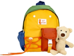 Mochila Infantil Colorida Con Hombros Curvados Para Reducir La Presión.