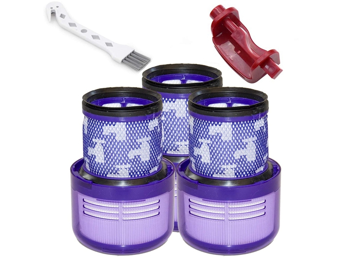 Paquete de 3 filtros de repuesto compatibles con Dyson V11 Animal,V11 Outsize,V11 Torque Drive piezas de aspiradora inalámbrica