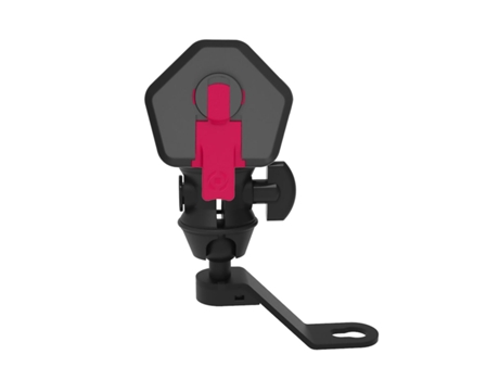Soporte de Móvil para Bicicletas Celly SNAPMIRRORBK Negro Plástico