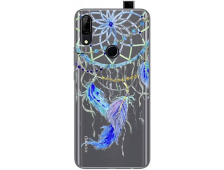 Carcasa Huawei P Smart Z TUMUNDOSMARTPHONE Plumas Multicolor