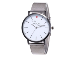 Reloj De Pulsera Analógico De Cuarzo Con Elegante Brazalete De Acero - Negro (zlf0435-w)