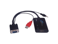 Convertidor De Vídeo Hdmi Vga Premiumcord