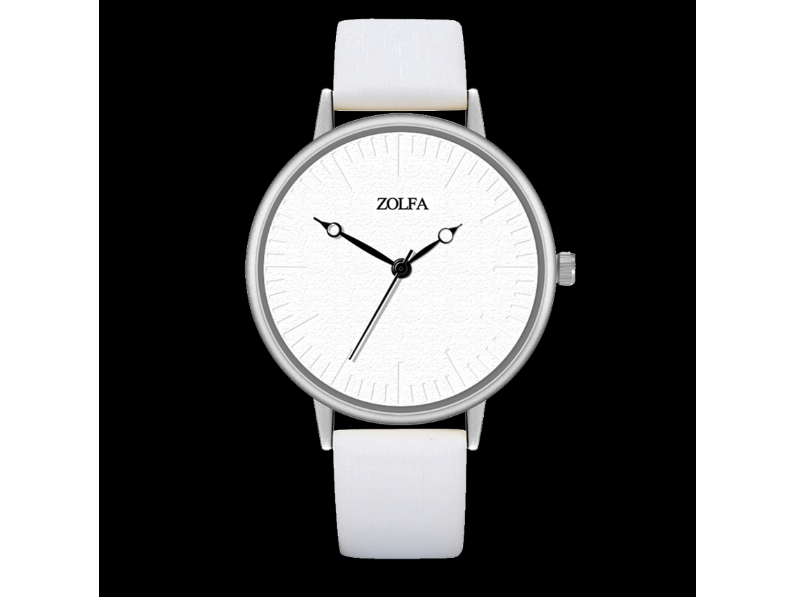 Reloj De Pulsera Analógico De Cuarzo Informal De Lujo Para Parejas En Color Negro.