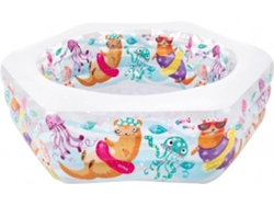 Piscina hinchable intex hexagonal 191x178x61 cm - 510 l