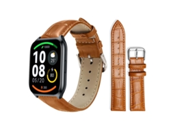 Pulsera para Xiaomi Haylou LS09B / LS05S / LS10 - Piel - Hebilla - Textura de bambú