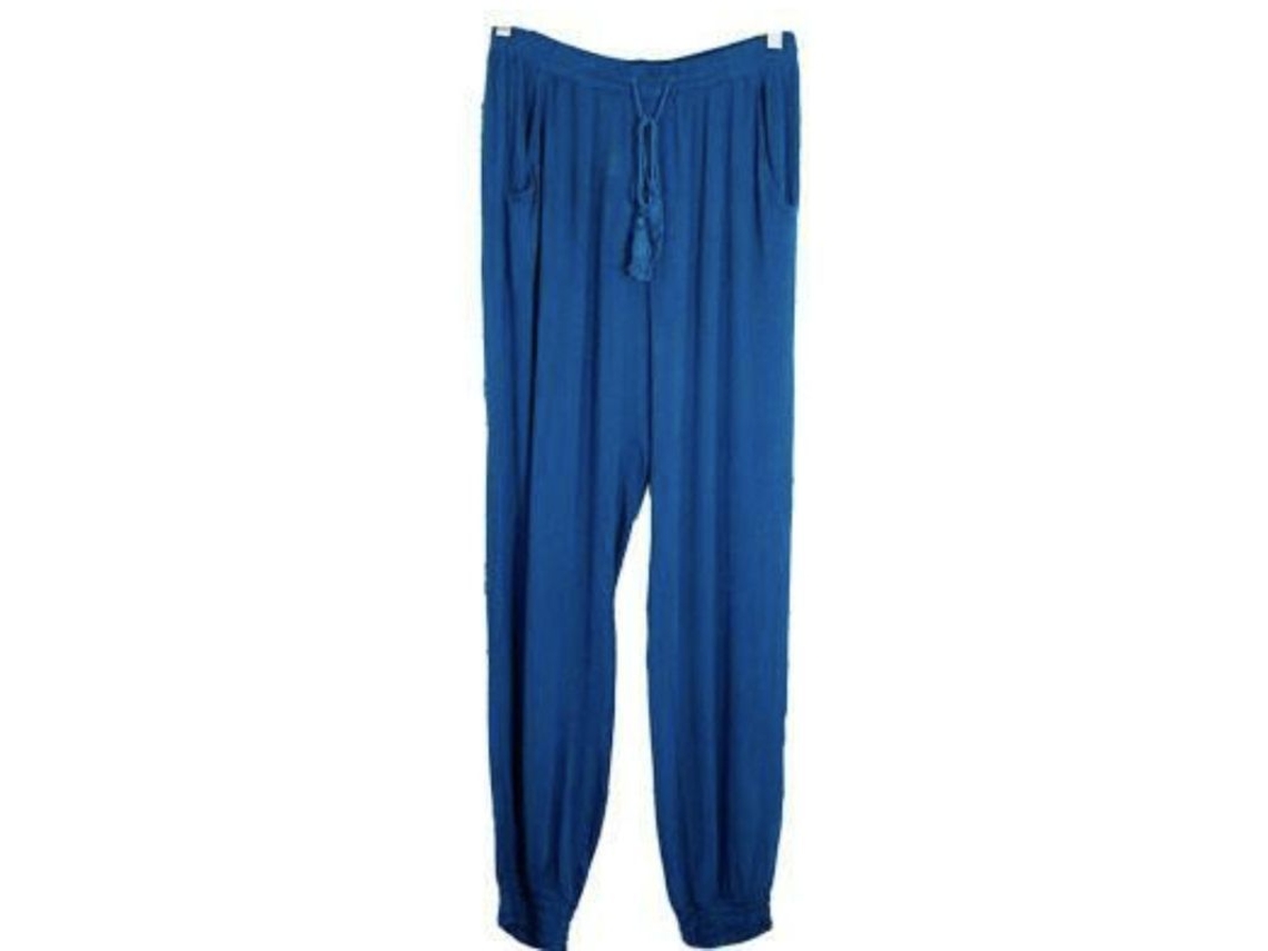 2026-pantalones Harem Para Mujer Bohemio Viajero Cómodo Mujer Pantalones Holgados Con Cintura Elástica Y Bolsillos Laterales