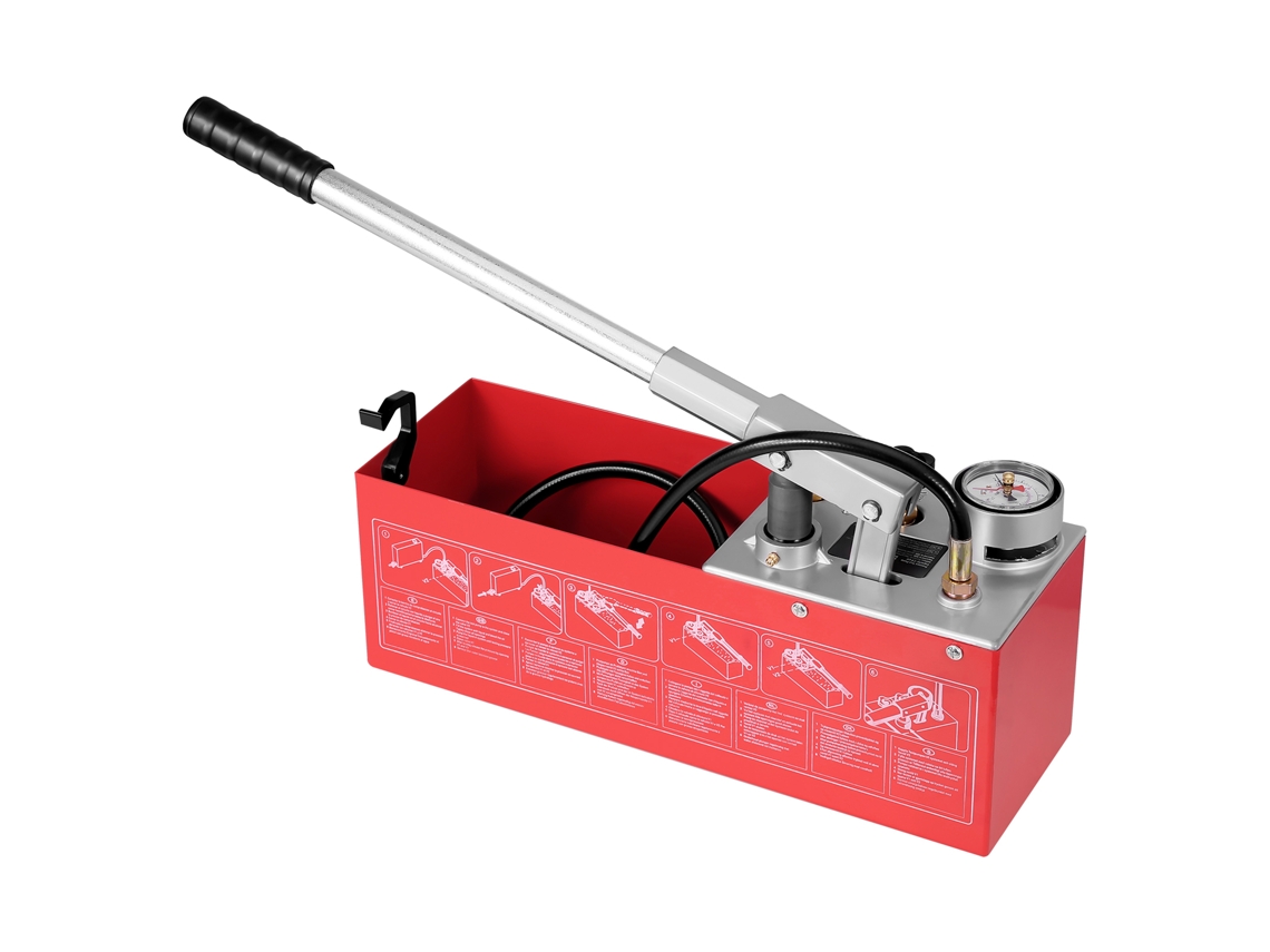 Bomba De Prueba De Presión Hidrostática Succebuy Hidráulica Manual 25bar/362psi Válvula Dual