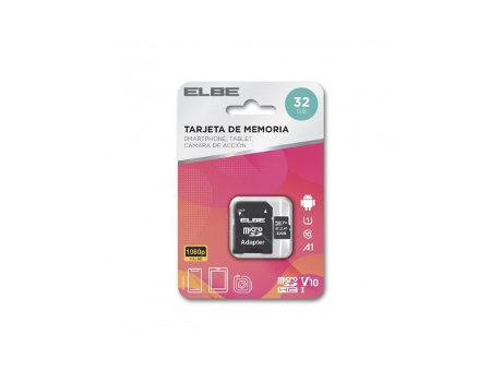 Micro Sd 32Gb Full Hd Tarjeta Memoria ELBE