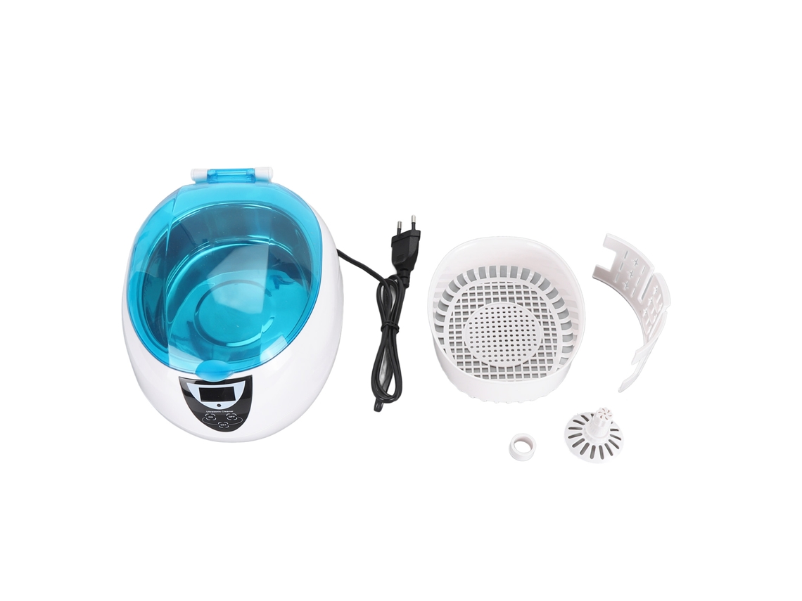 Limpiador Ultrasónico De Joyas De 750 Ml, 42 Khz, Acero Inoxidable 304 Con Temporizador Para Gafas Y Prótesis, Ue 220 V
