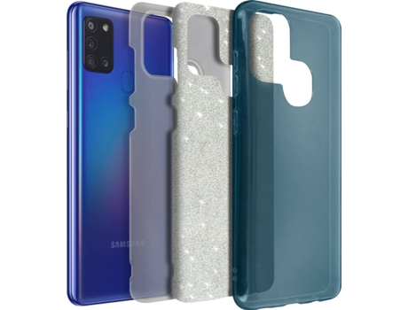 Carcasa Samsung Galaxy A21s AVIZAR Brillante Azul
