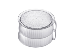Tapa Para Comida Multicapa Transparente Multifuncional Aislante Protectora Contra Polvo Y Moscas Para Mesa De Comedor Cocina 2 Capas