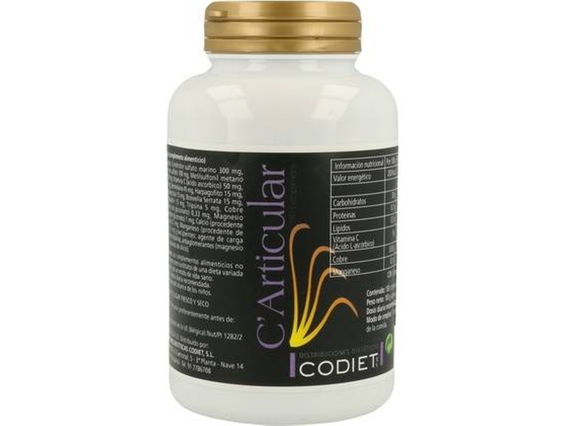 Complemento Alimentar CODIET Carticular (180 comprimidos)