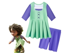 Traje Cosplay De Pantalones Cortos Personaje De Película Para Niños Disfraces Halloween Navidad
