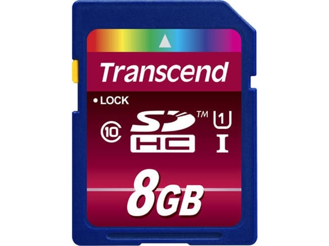 Tarjeta de Memoria TRANSCEND TS8GSDHC10U1