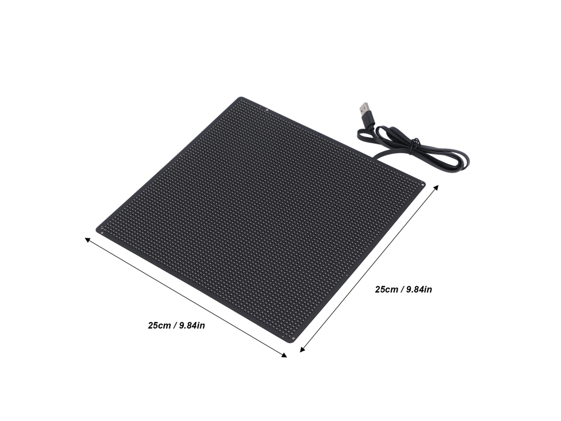 2026horizon-pantalla Led Flexible 64x64 Puntos Programable Bt 25x25cm Para Fiestas Carnavales Reuniones