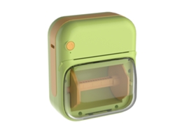 Mini impresora térmica portátil sin tinta Bluetooth Sfushos (verde claro, 1 rollo incluido)