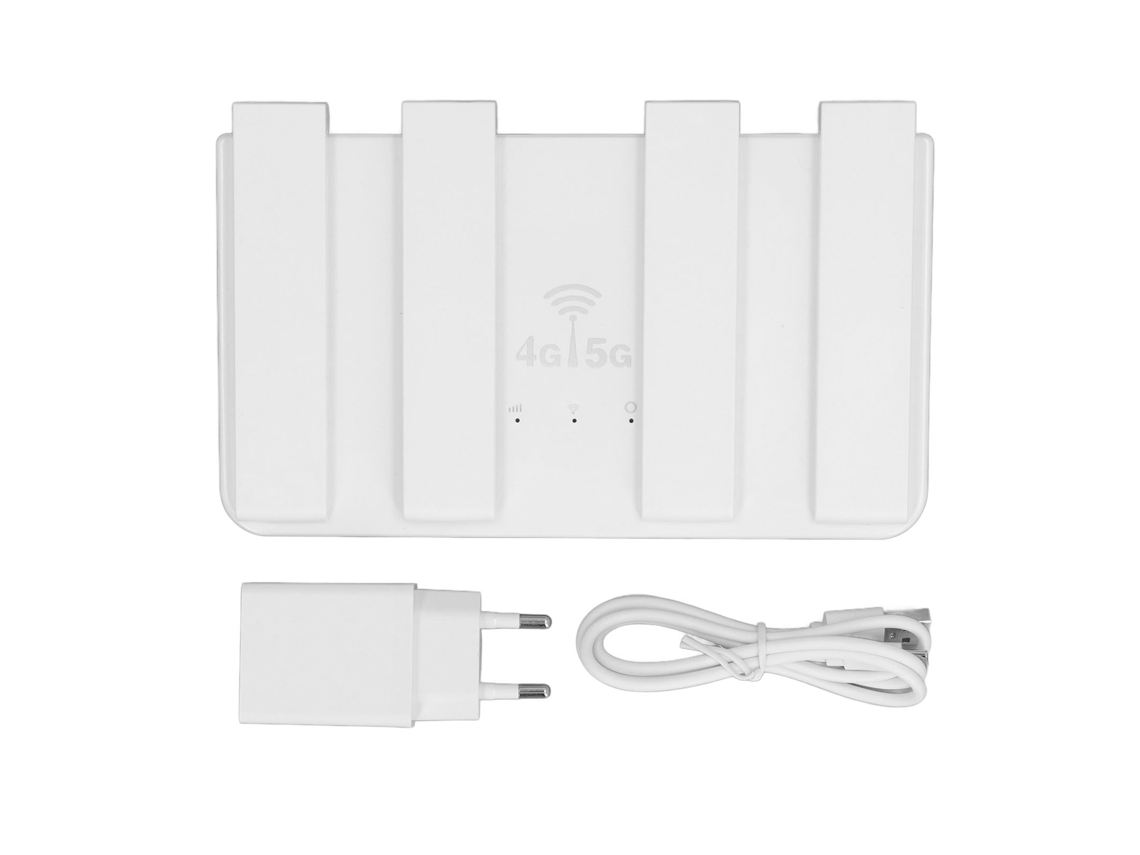 Router Wifi Móvil Desbloqueado 4g Lte Con Ranura Para Tarjeta Sim, 4 Antenas Y Type C