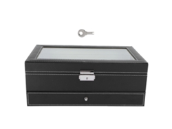 Caja Multifuncional Portátil Para Relojes, Joyería Y Gafas Organizador De Almacenamiento