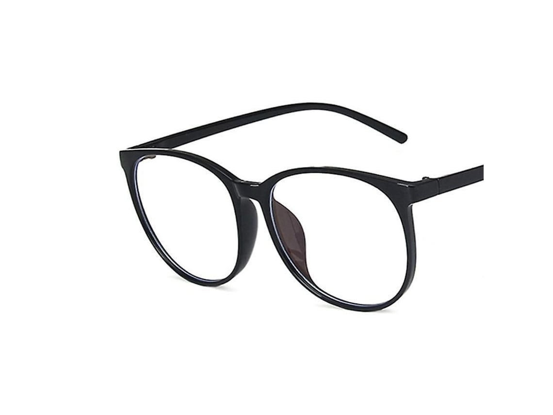 Gafas Unisex Redondas Con Filtro Antiluz Azul, Ligeras, Rosas, Transparentes, Para Uso Con Ordenador.