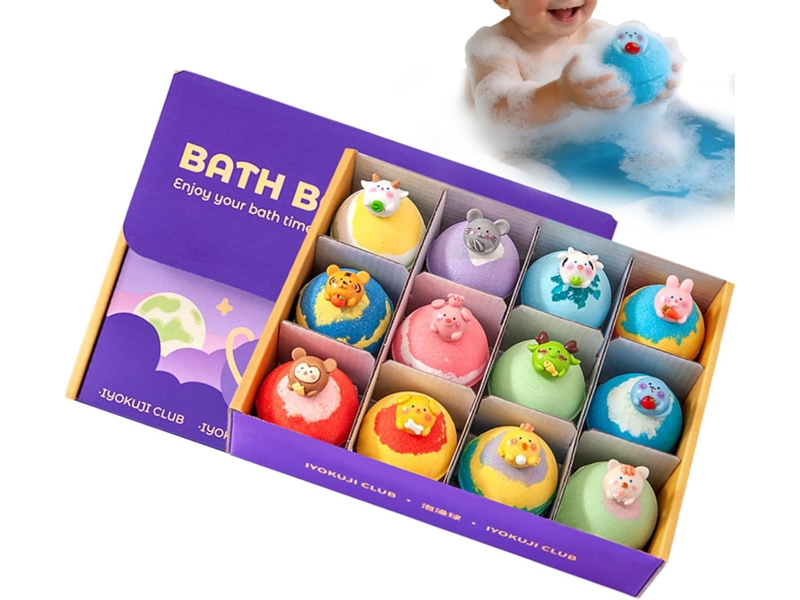 Kit Espumante – Bolas Efervescentes Perfumadas