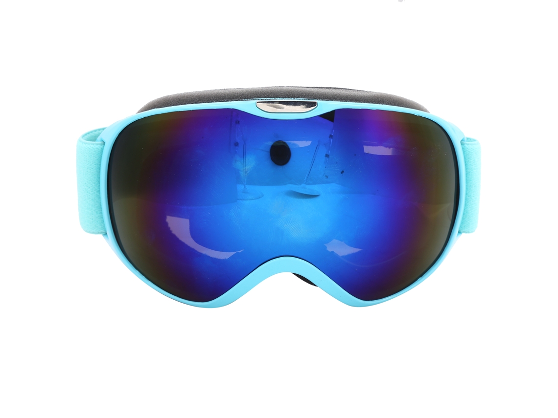 Gafas De Esquí Infantiles Antivaho Con Lentes De Policarbonato De Doble Capa Para Deportes De Nieve Y Escalada - Azul