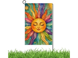 Banderas De Jardín Para Exteriores 30,5 Cm X 45,7 Cm. Bandera Decorativa De Doble Cara Para Jardín Bandera Luminosa Con