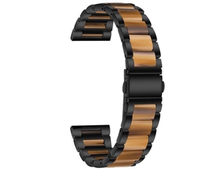 Correa Acero Inoxidável + Resina Quarzo para Samsung Galaxy Watch 4 Classic 46Mm