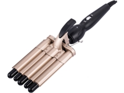 Moldeador De Cabello M-105 180°c 210°c 2 Ajustes De Temperatura Dorado*