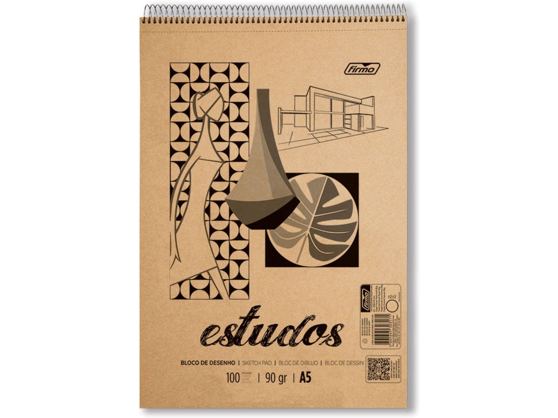 Bloc de Dibujo FIRMO 592431 (A5 - 14,8 x 21 cm)