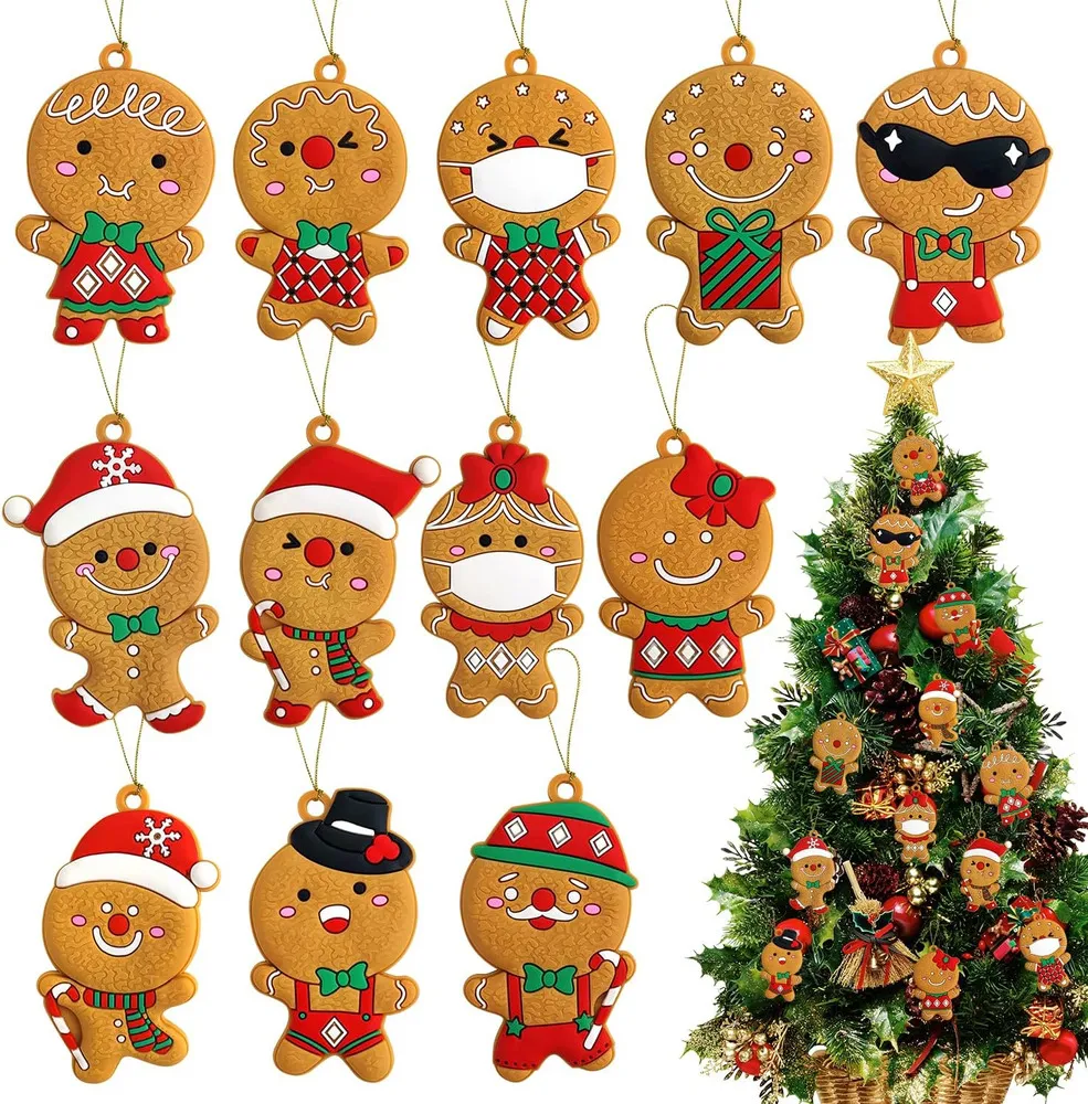 Nueva decoración para árbol de Navidad con galletasvayotoy