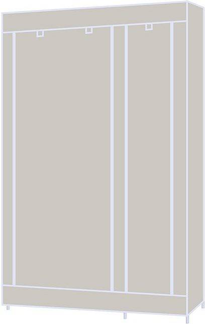 Ropero JSHOME Beige (Lona - 110 x 175 x 45  cm)