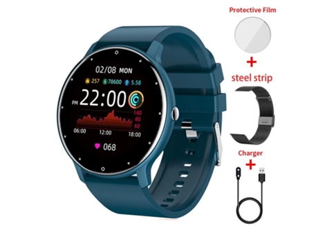 Reloj elegante del deporte de las mujeres del reloj para la aptitud Smartwatch de la prenda impermeable de la mujer de los hombres VEANXIN