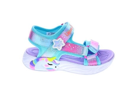 Sandalias de Niña SKECHERS Unicorn Outro Azul (33)