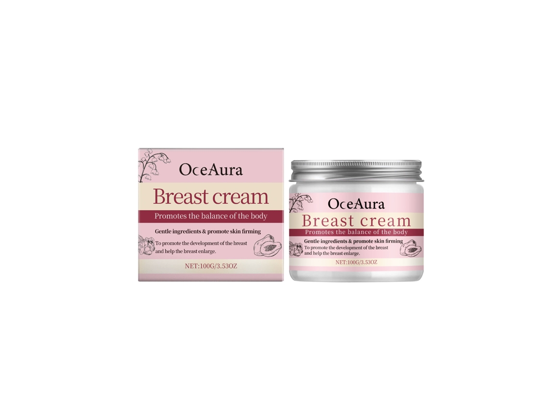 Crema de papaya para el aumento y la reafirmación de los senos.