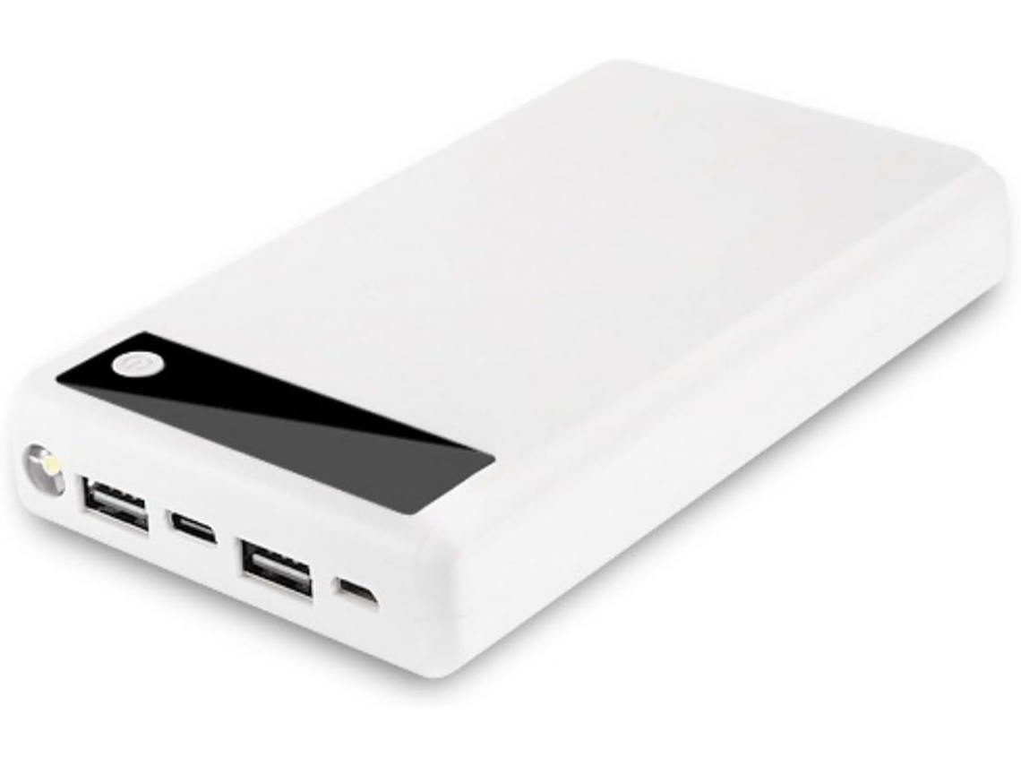 Batería Externa Portátil Usb-c De 22,5 W Con Carga Rápida Y Pantalla Led Para Múltiples Dispositivos Y Smartphones.