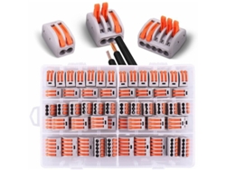 2026altiro-conectores Eléctricos Memkey, 60 Unidades Con Palanca, 30 De 2 Vías, 20 De 3 Vías, 10 De 5 Vías.