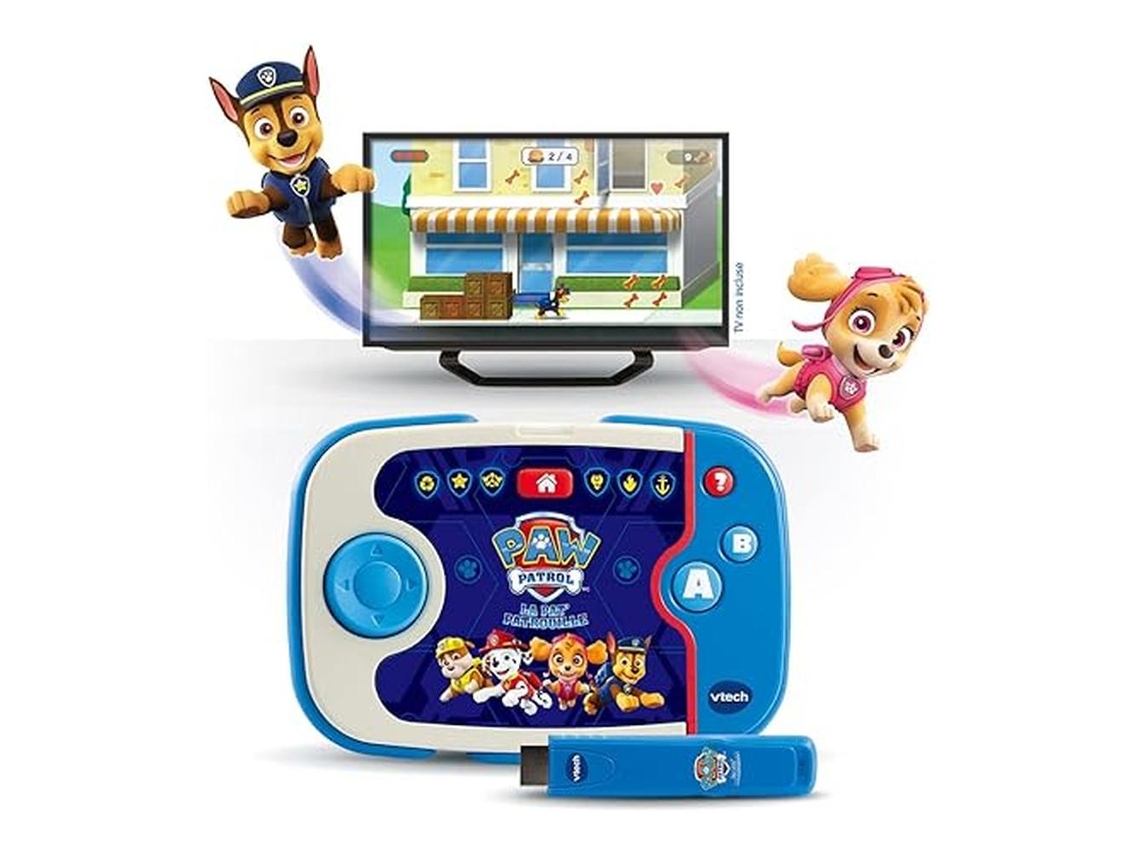 Consola educativa Vtech V.smile Patrulla Canina Plugplay 3 años Multicolor 80 616022 P25vtech