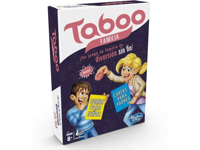 Juego de Mesa HASBRO Tabu Familia (Versión en Español)
