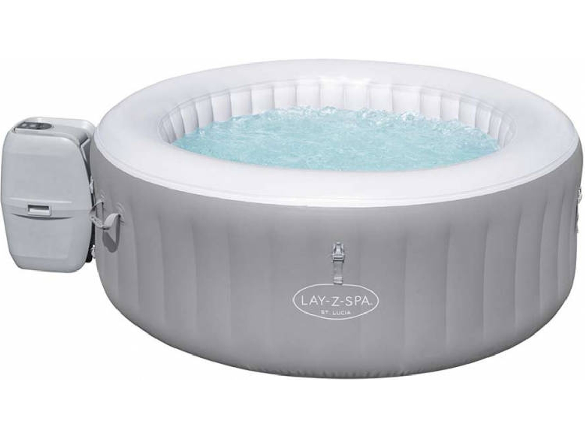Hidromasaje Hinchable BESTWAY 60037 Lay-Z Spa St. Lucia Airjet 3 Asientos (170X66Cm)