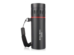 Telescopio monocular portátil Bestvite, 30 x 25, aumento de 7x, impermeable, mini telescopio monocular (negro)