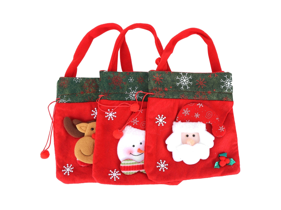 bolsas navideñas decorativas portátiles