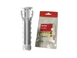 Blíster Fischer 4 Unidades Taco Nylon Sx Plus 12x60mm