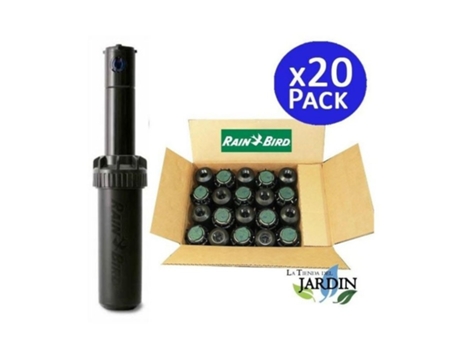 Aspersor de Riego Turbina RAIN BIRD 5004Plus 3/4'' Alcance 7,6 a 15,2 M Pack 20 RAIN BIRD