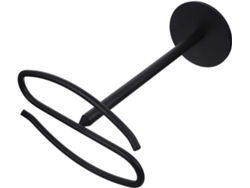 Suporte Para Secador De Cabelo - Altura Ajustável Com Braço Giratório - Suporte De Chão Com Clipe Antiderrapante Para