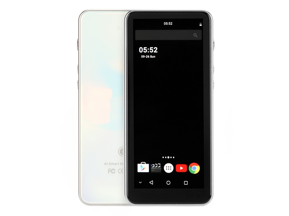 Reproductor MP4 Bluetooth Yizhood M100xs con pantalla táctil de 4 pulgadas y tarjeta TF de 128 GB (azul)