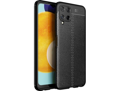 Funda Samsung A22 5G Rugged Leather Negro