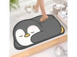 Alfombrilla De Baño De Tierra De Diatomeas Con Dibujos Animados, Antideslizante Y Súper Absorbente, De Secado Rápido.
